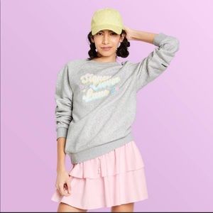 NWT Stoney Clover Lane Grey Sweatshirt -S